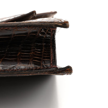 Hermes Shiny Crocodile Pascal Havane 14 of 15