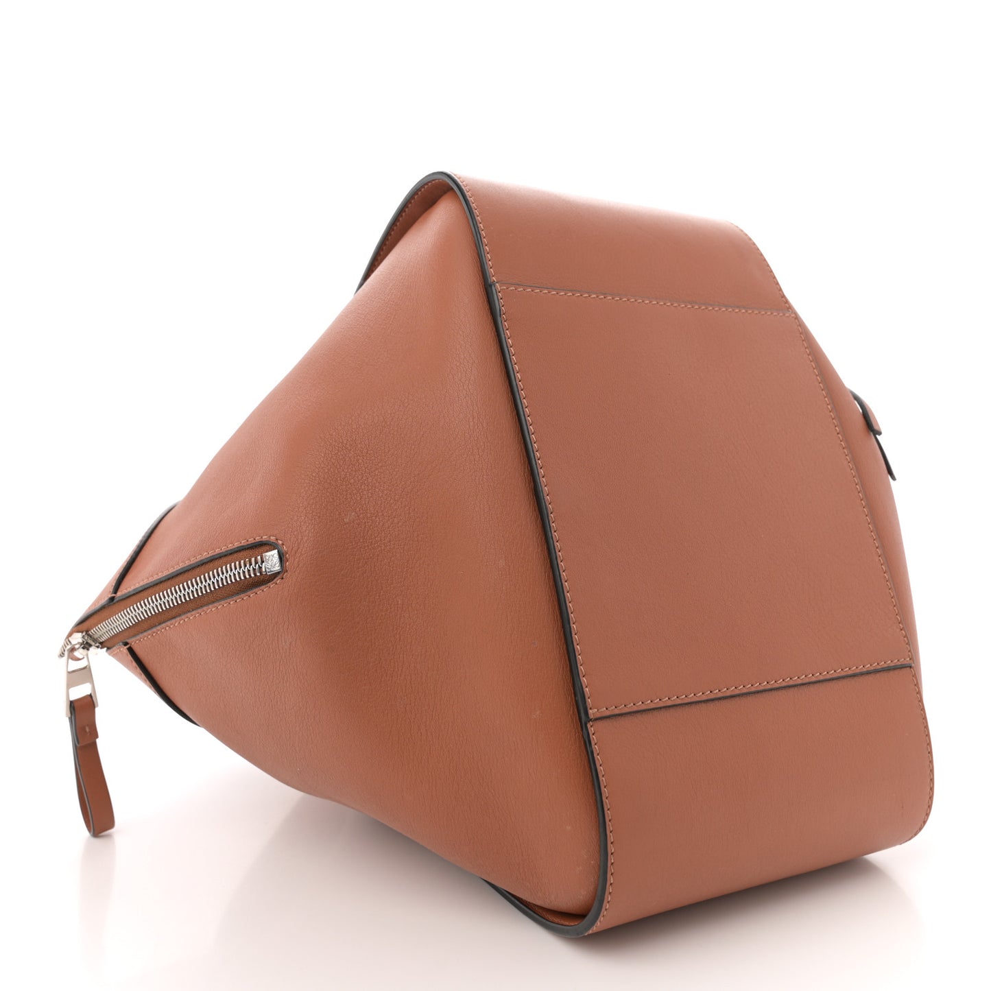 Calfskin Small Hammock Shoulder Bag Tan