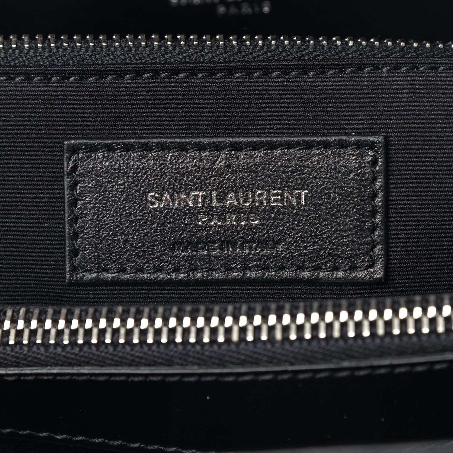 Saint Laurent Calfskin Y Quilted Monogram Medium Loulou Chain Satchel Black 7 of 9