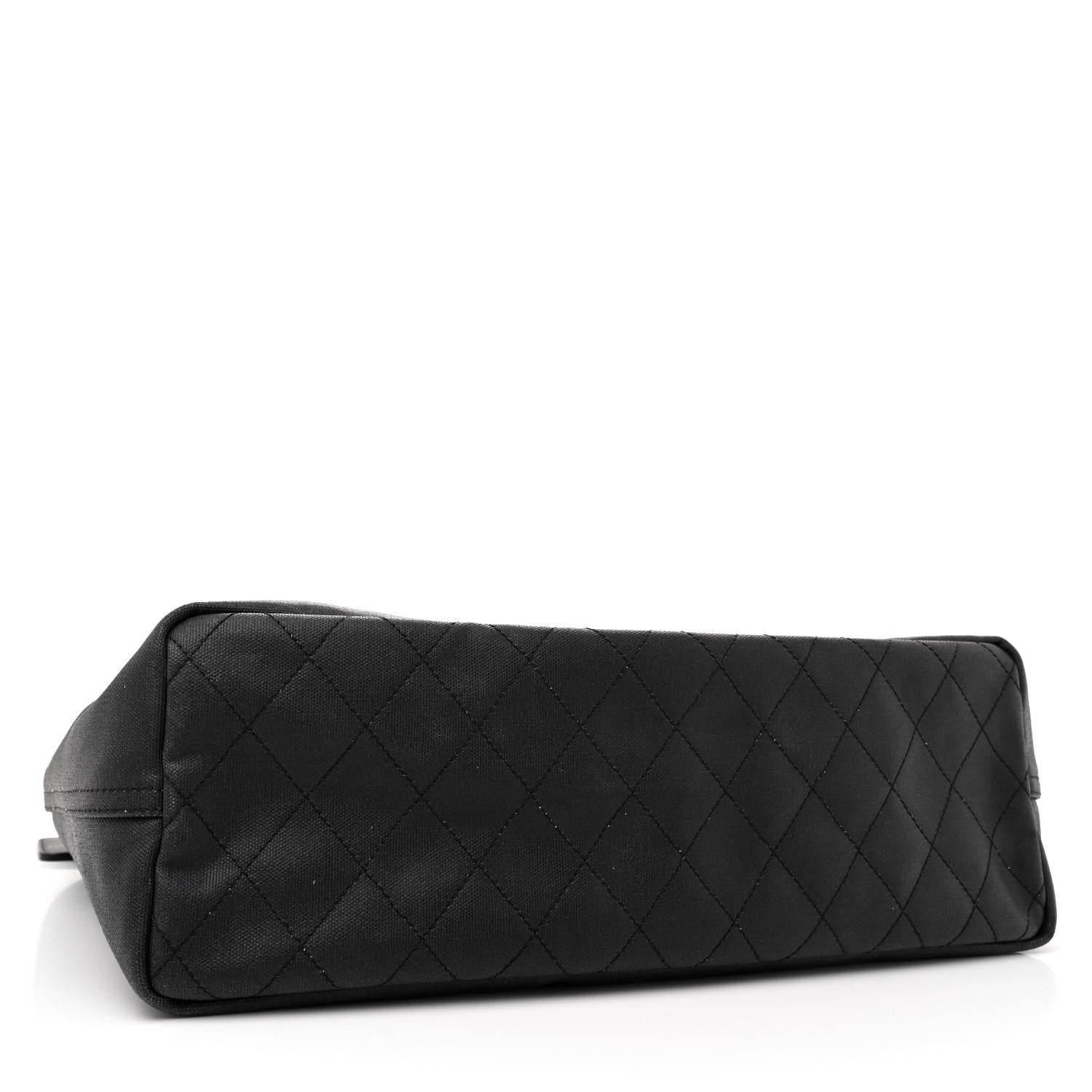 Chanel Canvas Karl Lagerfeld Mobile Art Tote Black 4 of 12
