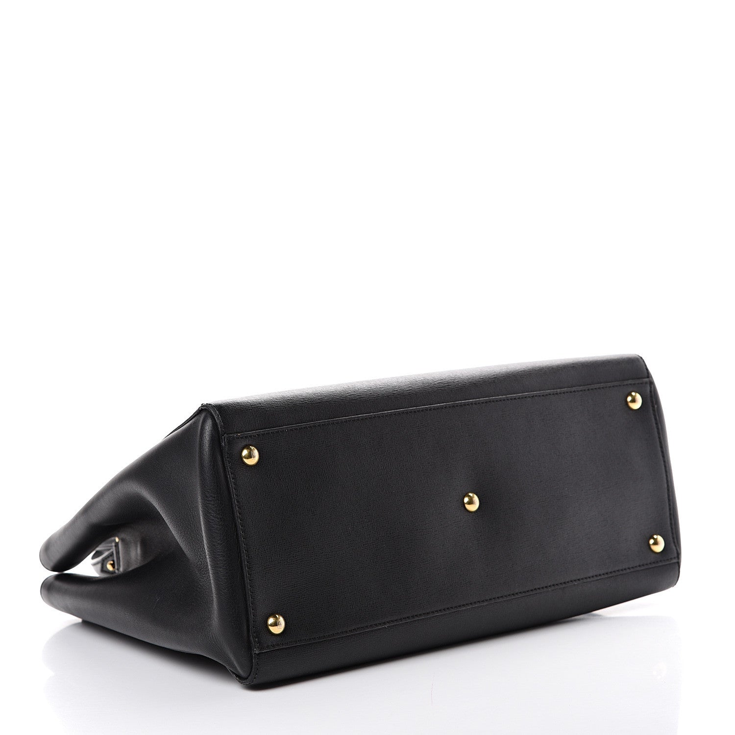 Fendi Vitello Elite Regular 2Jours Tote Black 3 of 11