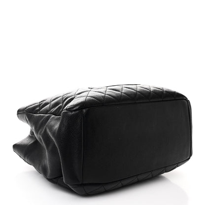 Chanel Caviar Quilted Grand Shopping Tote GST Black 4 of 12