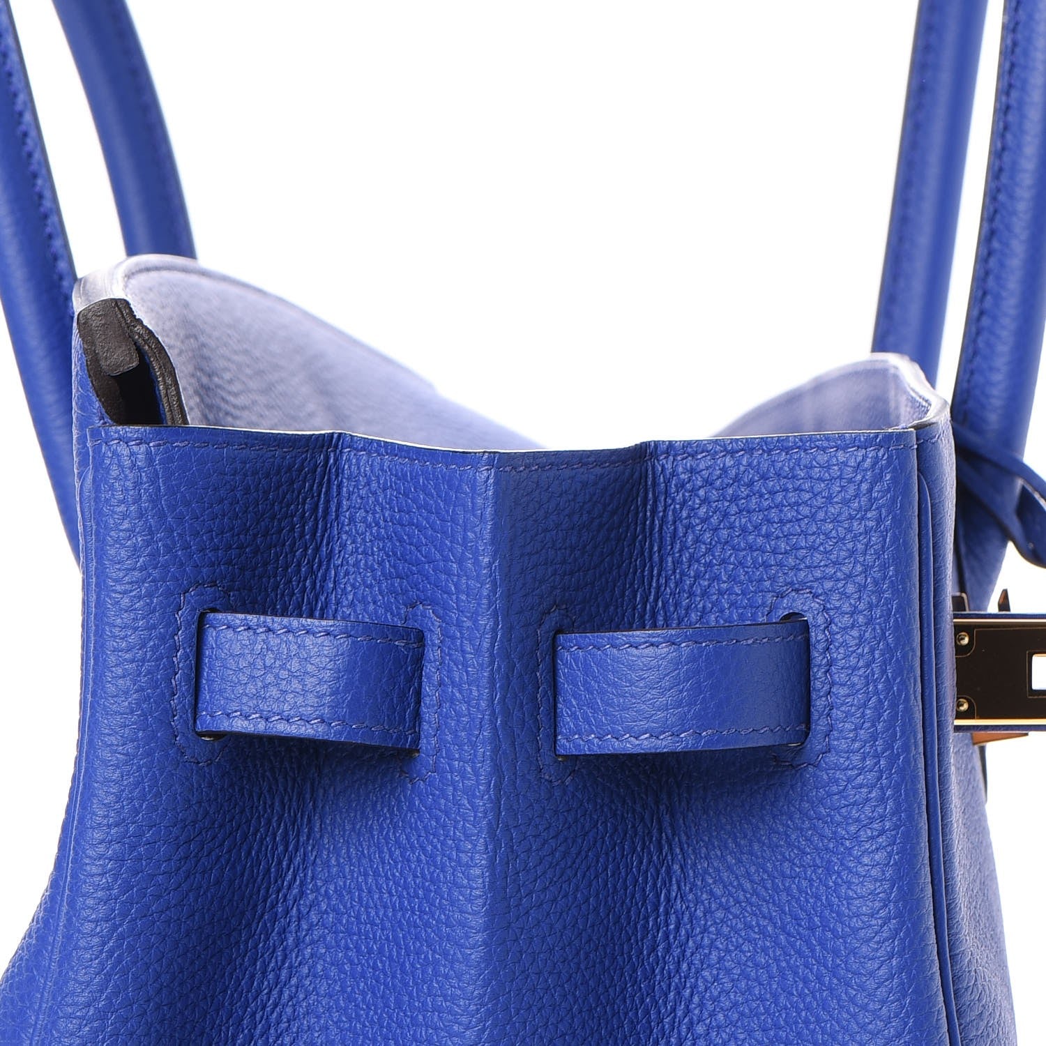 Hermes Togo Birkin 35 Bleu Electrique 25 of 33