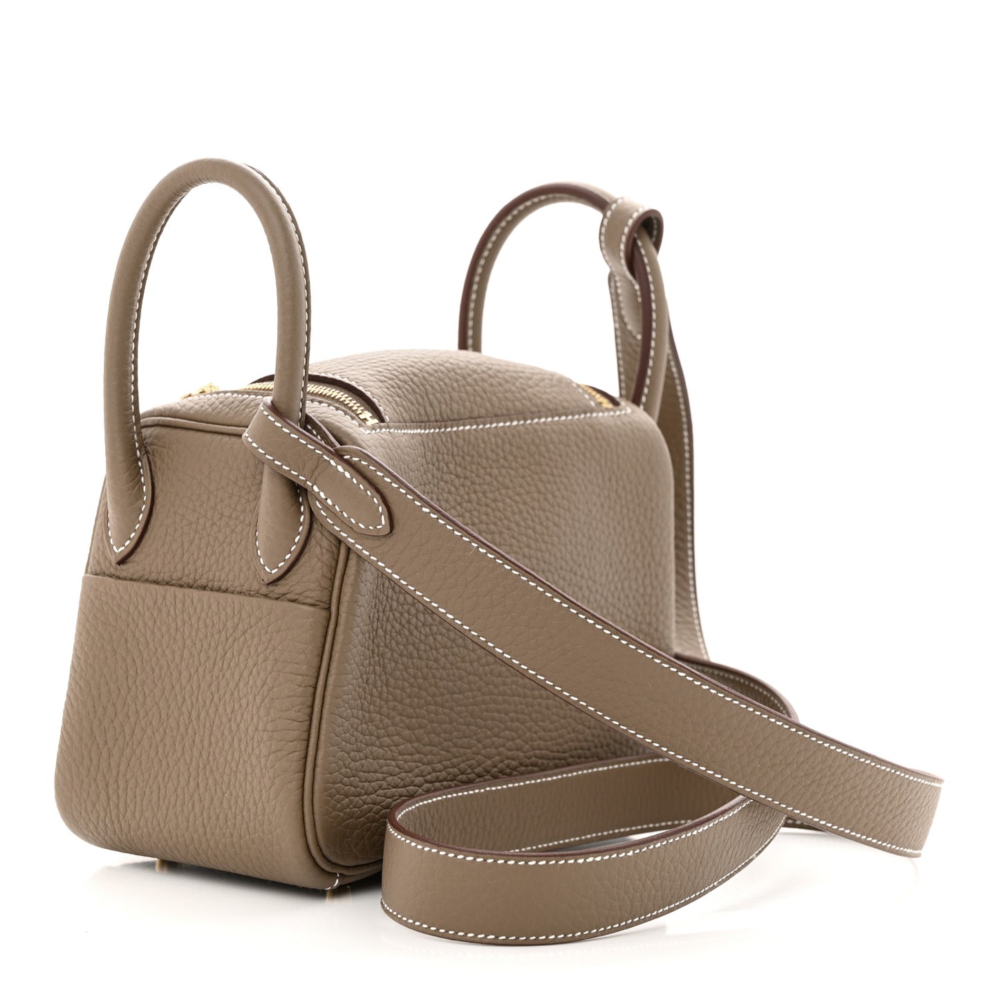 Taurillon Clemence Mini Lindy 20 Etoupe