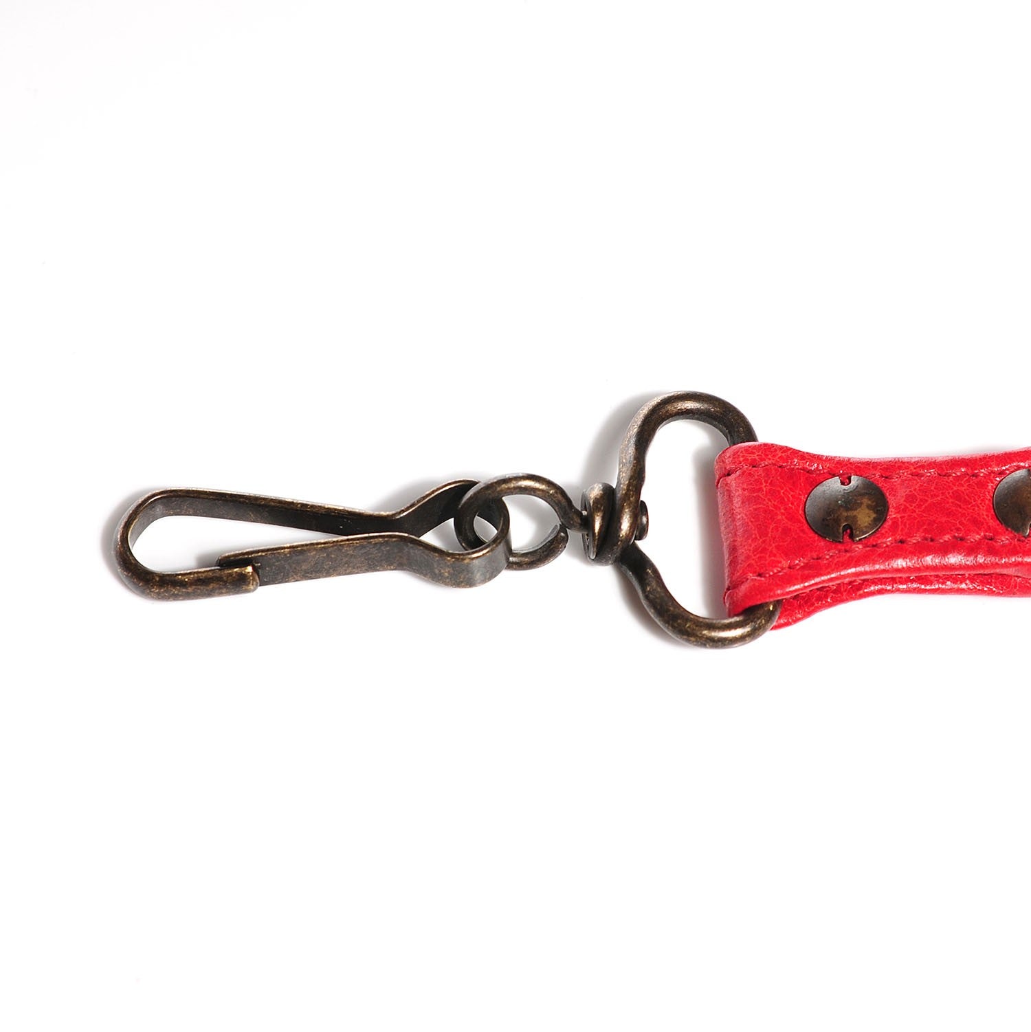 Balenciaga Agneau Classic Hardware Flat Handle Clutch Rouge Coquelicot 6 of 12