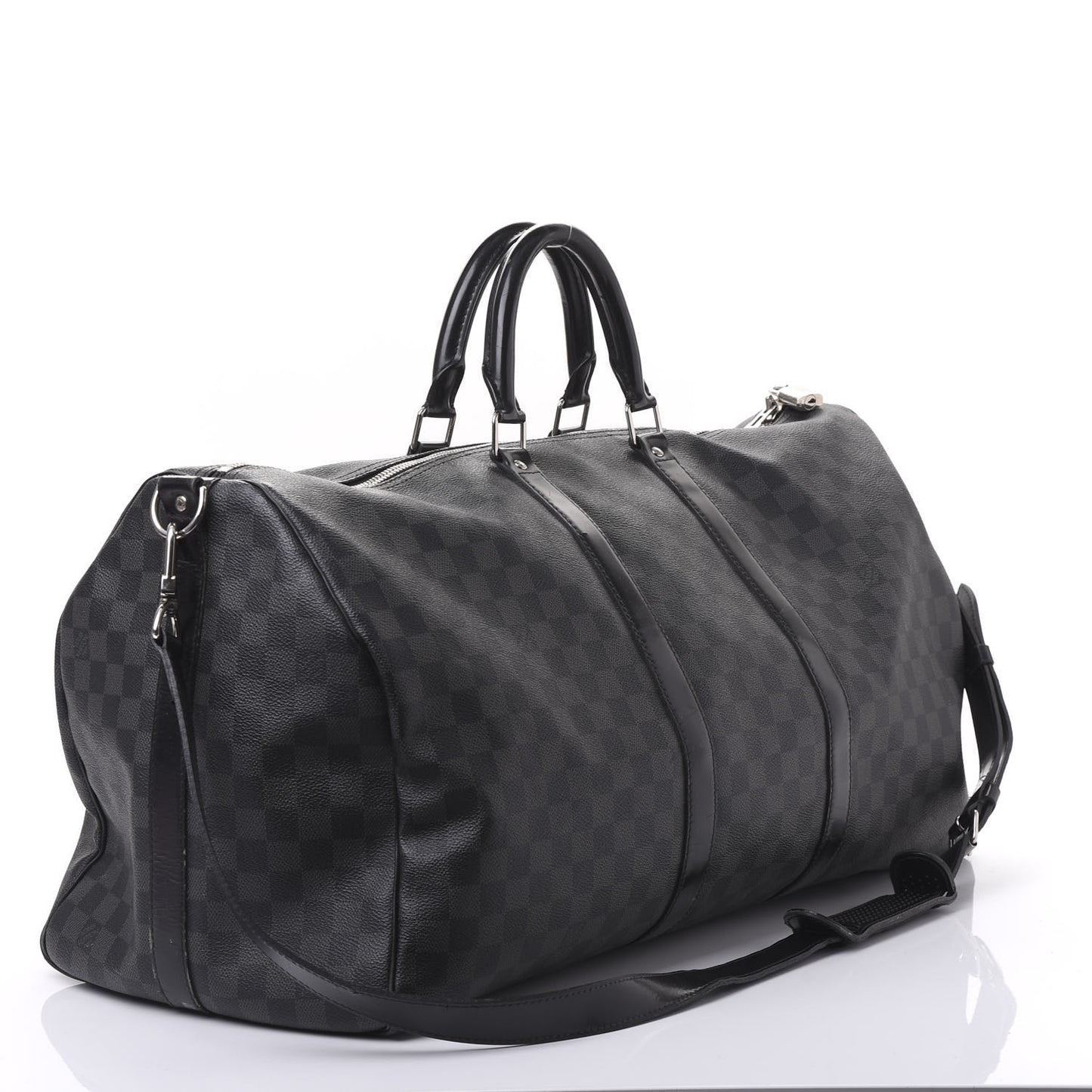 Damier Graphite Keepall Bandouliere 55