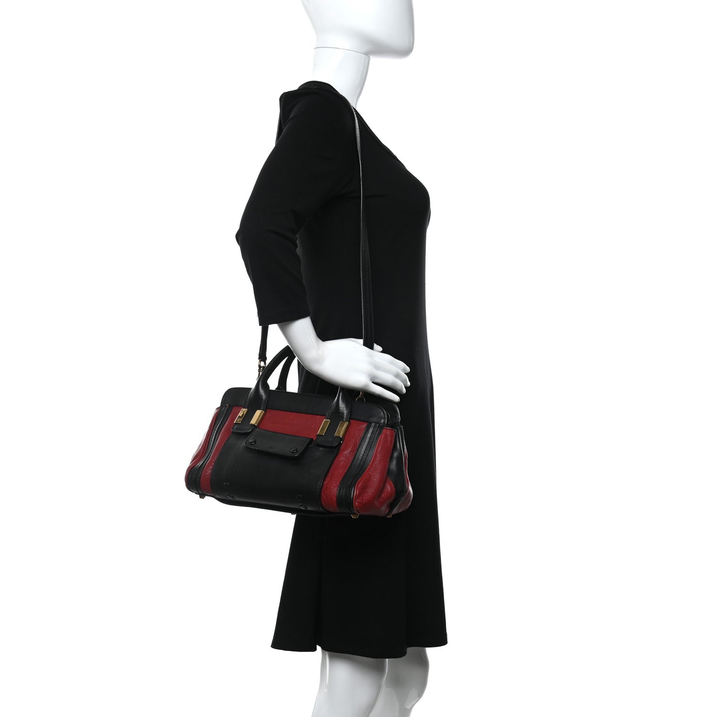 Calfskin Mini Alice Satchel Holly Berry