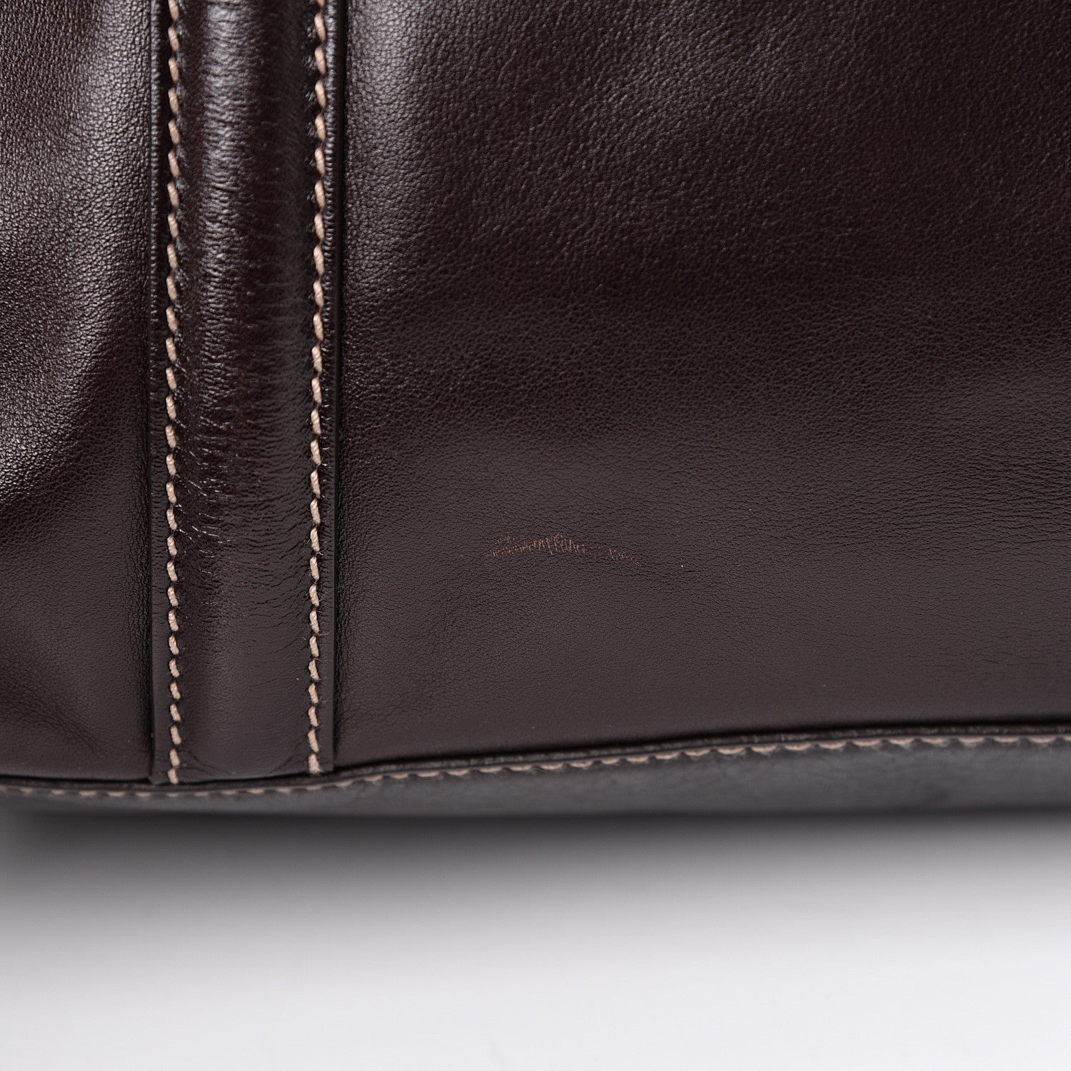 Gucci Calfskin Medium Britt Tote Brown 12 of 13