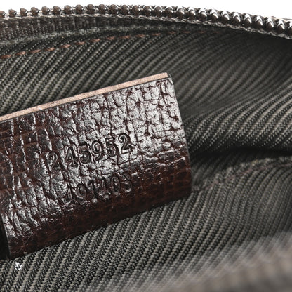 Gucci Monogram Large Cosmetic Case Brown 7 of 9