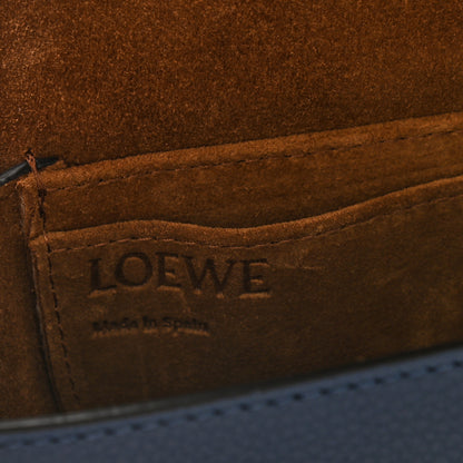 Loewe Grained Calfskin Mini Gate Crossbody Bag Steel Blue 6 of 8