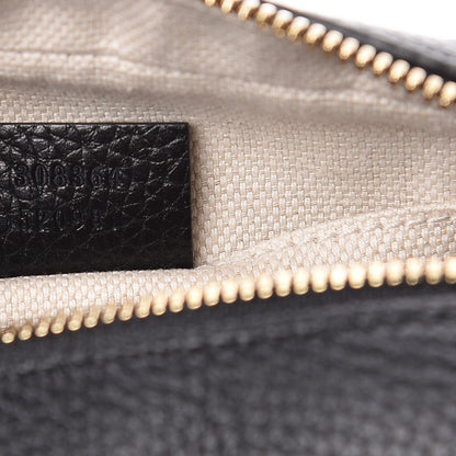 Gucci Pebbled Calfskin Small Soho Disco Bag Black 6 of 9
