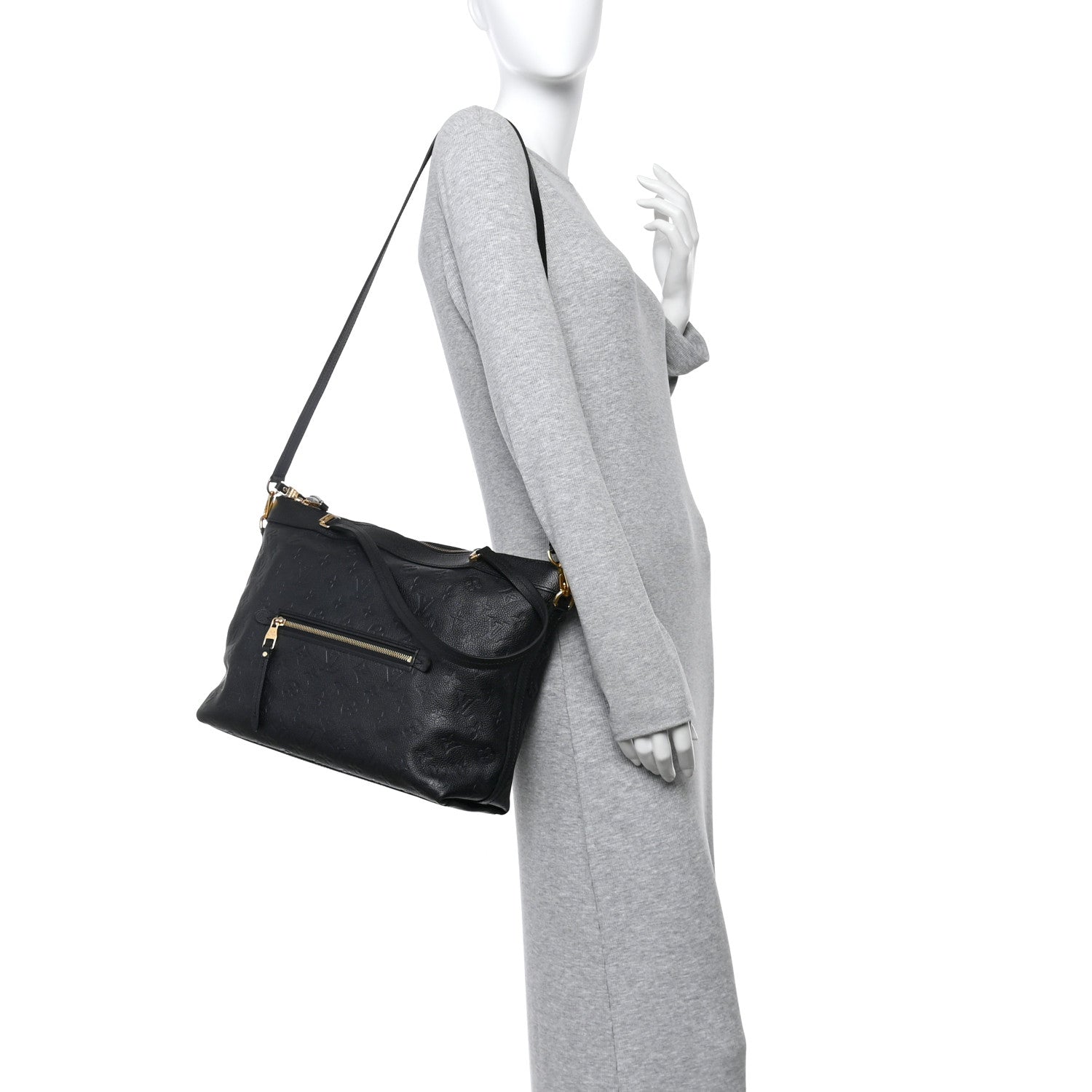 Louis Vuitton Empreinte Bastille MM Black 3 of 17