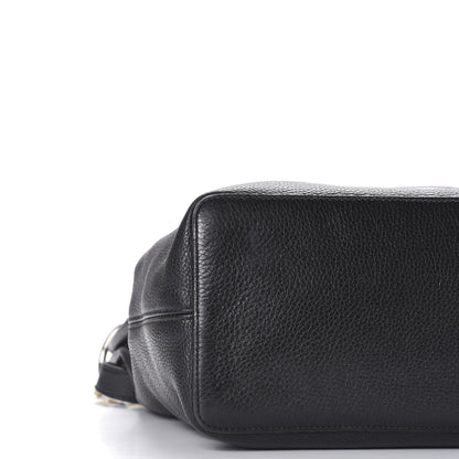 Gucci Pebbled Calfskin Large Soho Hobo Black 8 of 11