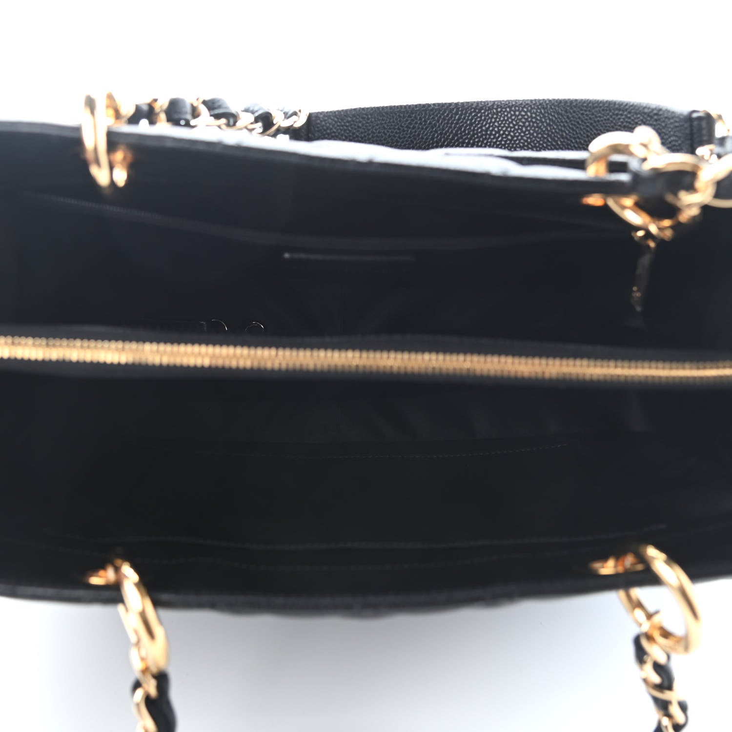 Chanel Caviar Quilted Grand Shopping Tote GST Black 5 of 9