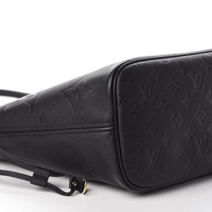 Louis Vuitton Empreinte Monogram Giant Neverfull MM Black 8 of 9