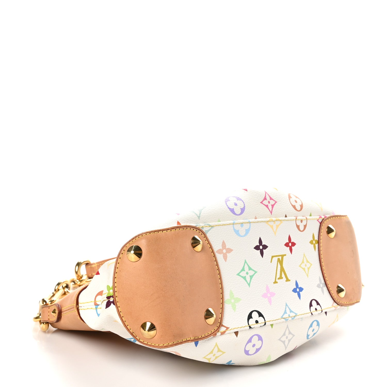 Louis Vuitton Monogram Multicolor Judy PM White 4 of 10