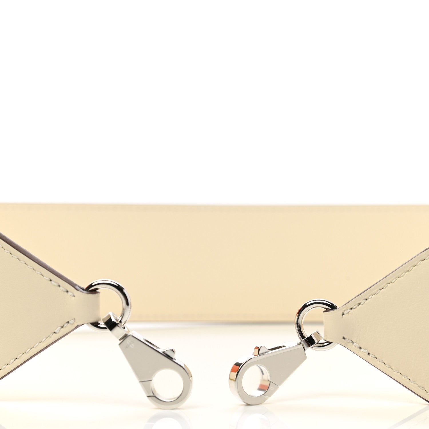 Hermes Swift Epsom Pocket Kelly Shoulder Strap Nata Lime 4 of 5