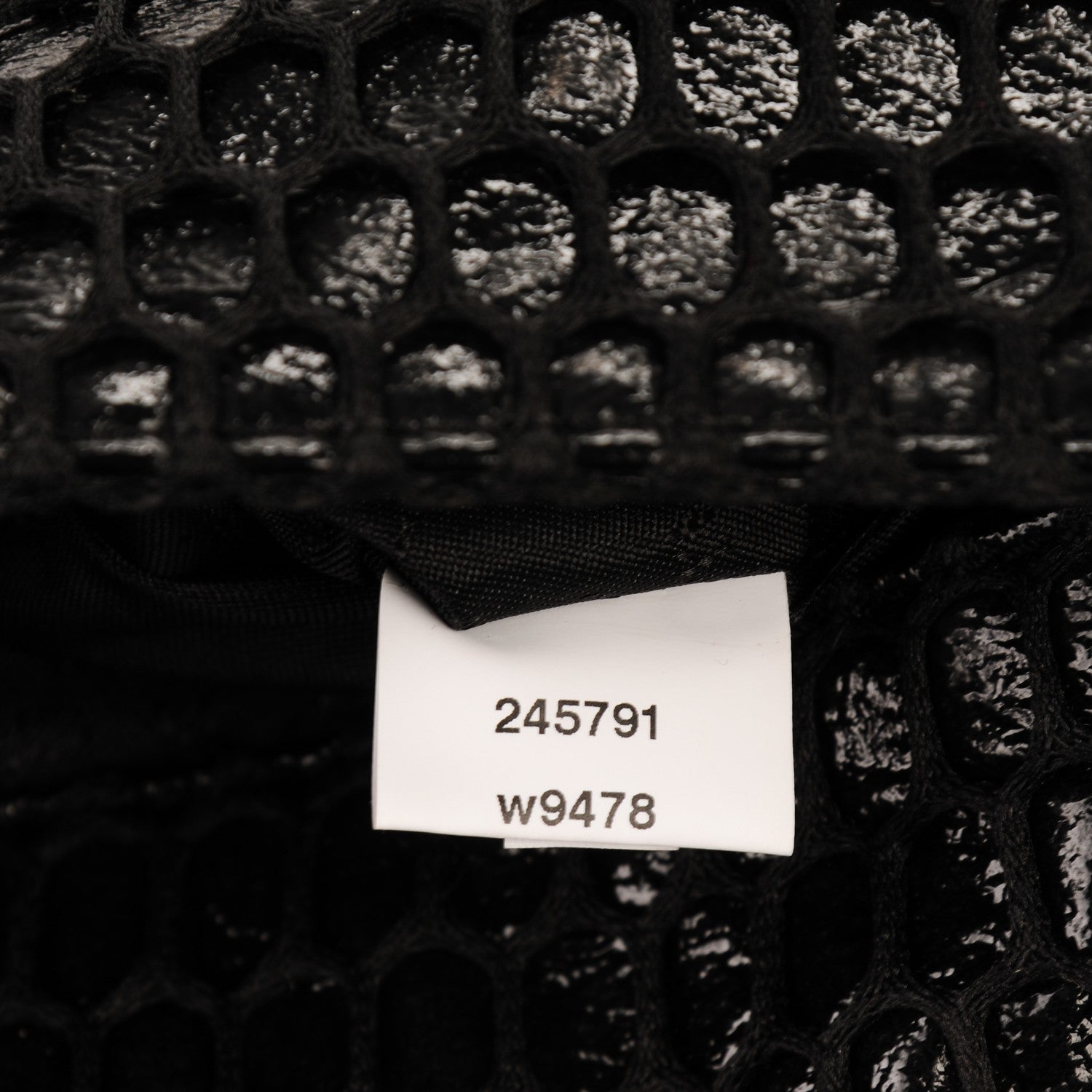 Stella McCartney Net Patent Falabella Clutch Black 8 of 8