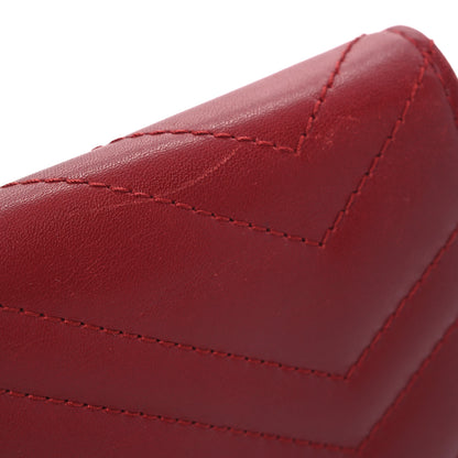 Gucci Calfskin Matelasse GG Marmont Mini Bag Hibiscus Red 11 of 11
