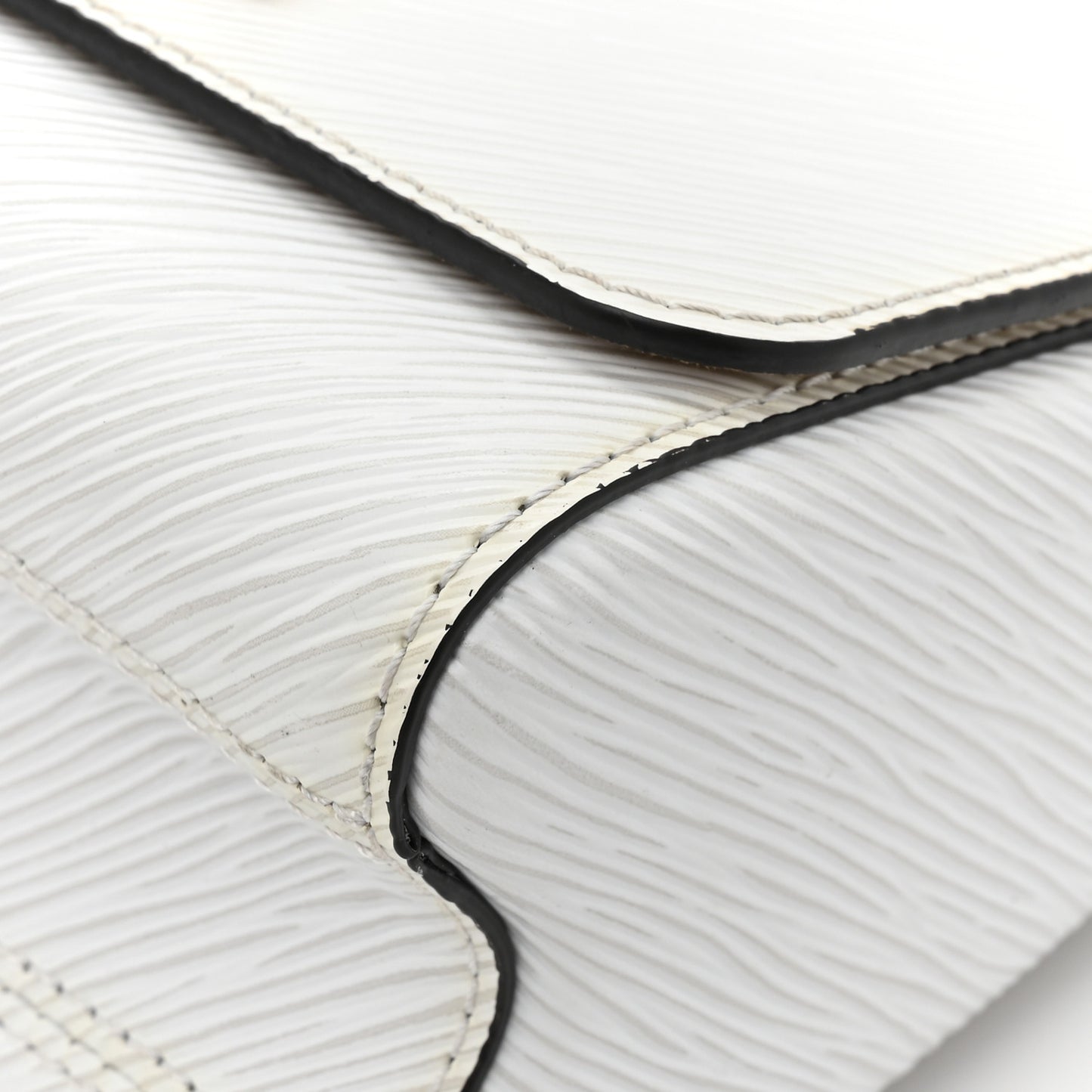 Epi Twist Shoulder Bag PM White