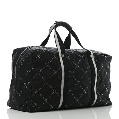 Chanel Nylon Travel Boston Black 2 of 13