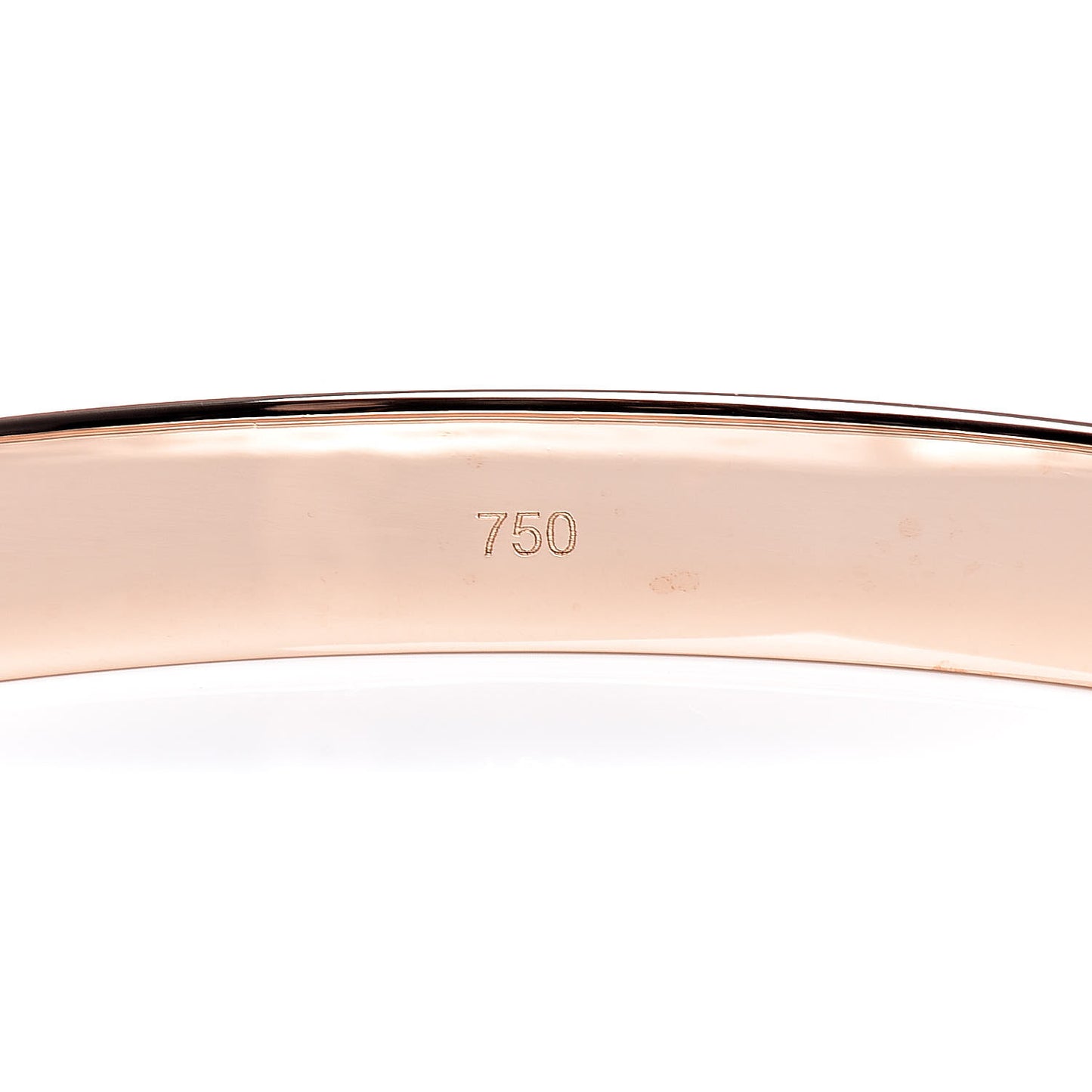 18K Pink Gold LOVE Bracelet 17