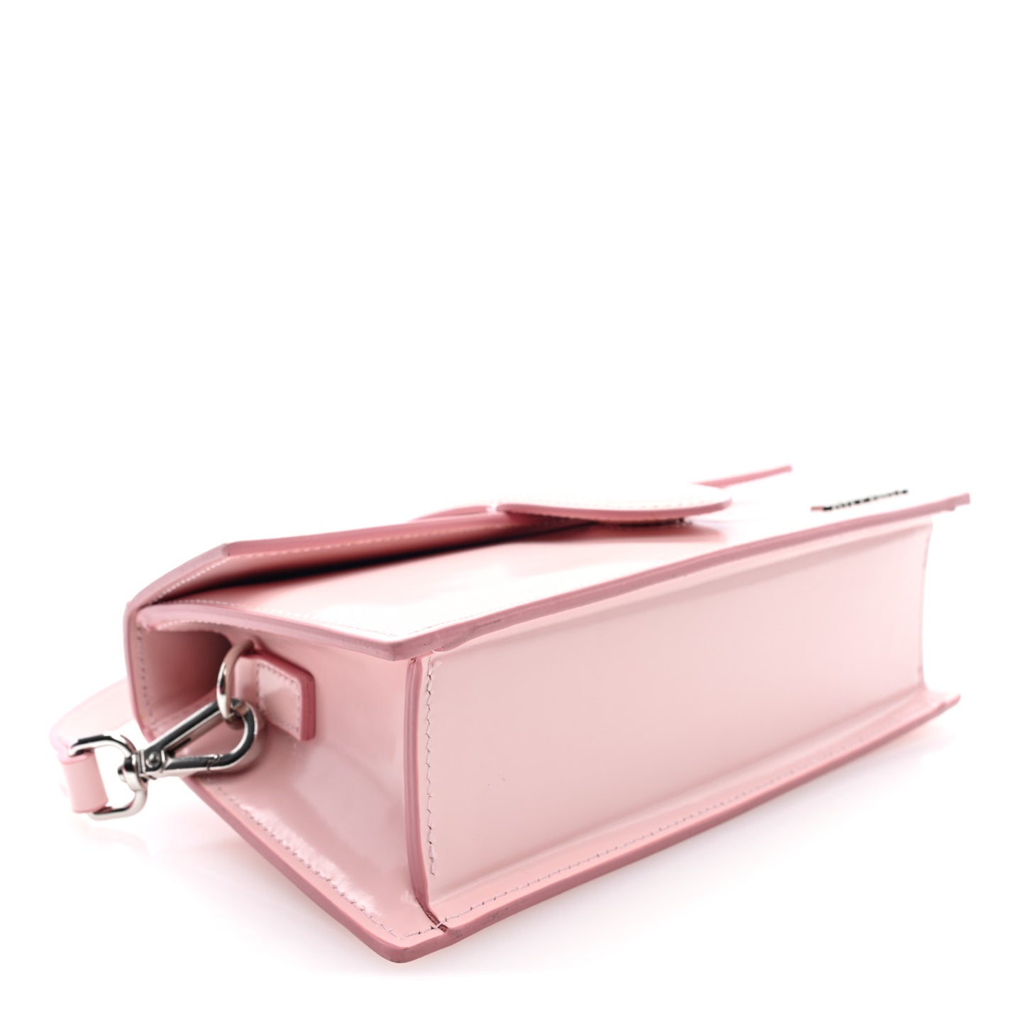 Glazed Calfskin Le Grand Bambino Pale Pink