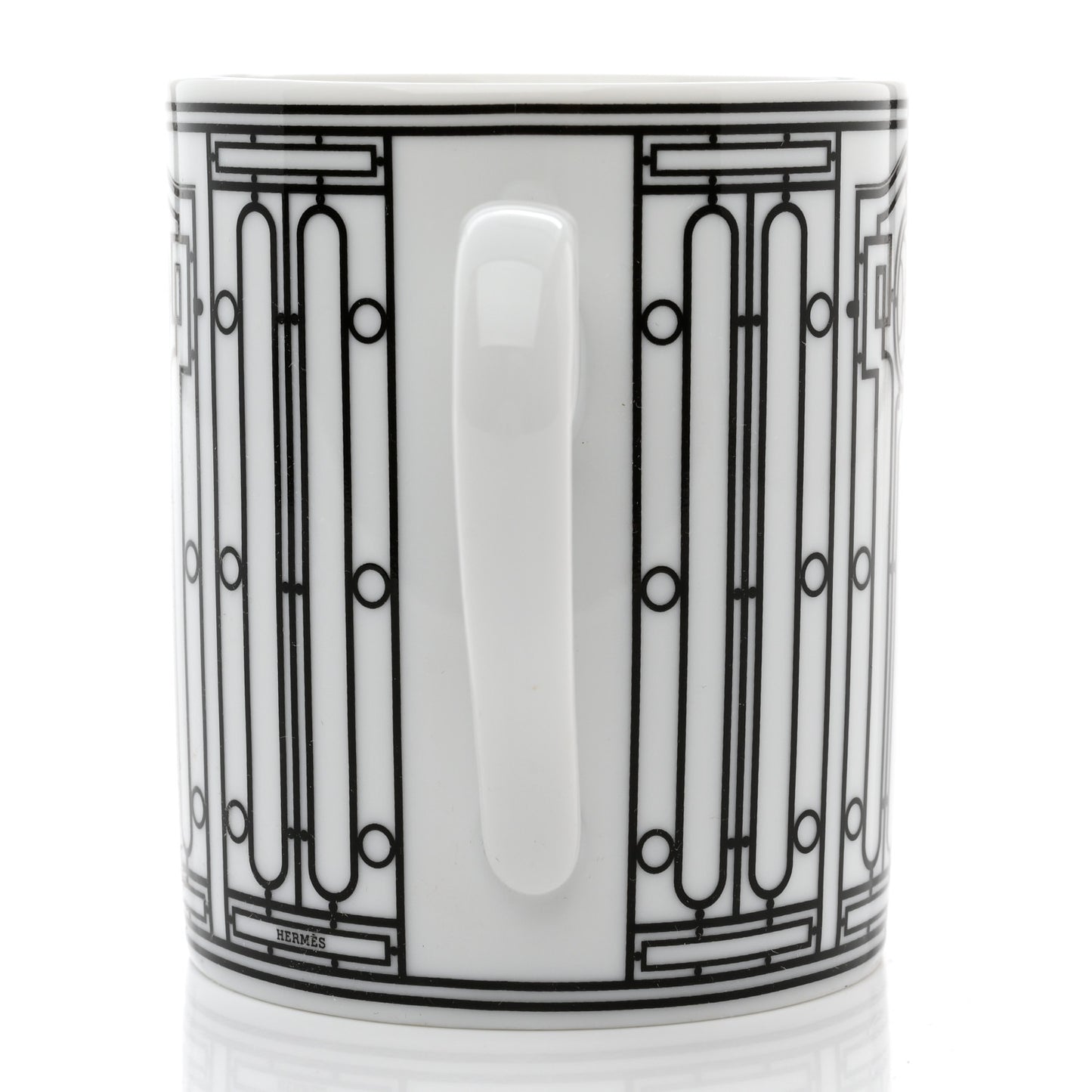 Porcelain H Deco Mug