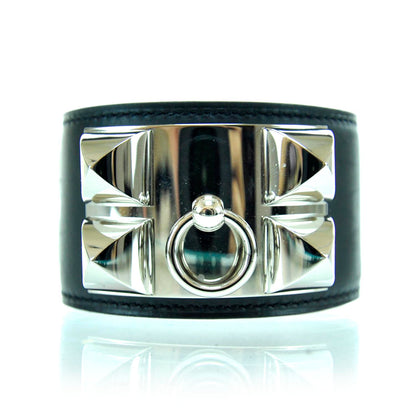 Hermes Chamonix Collier de Chien CDC Bracelet Black 1 of 9