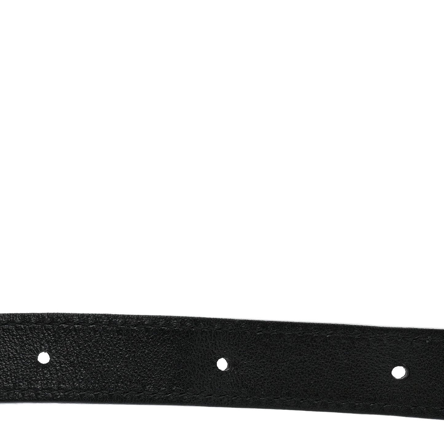 Calfskin Quilted Uniform Waist Belt Bag Black