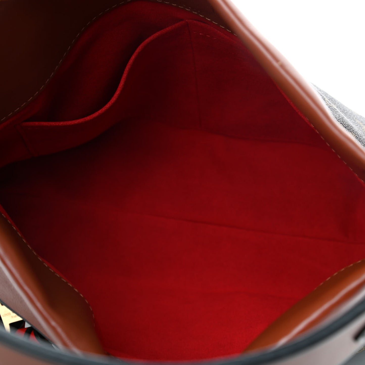 Monogram Tuileries Besace Caramel Rouge