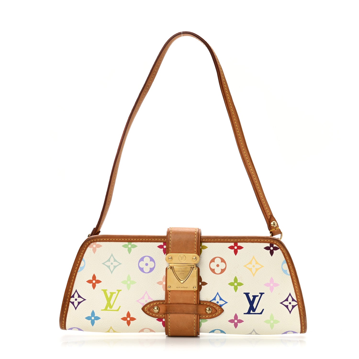 Louis Vuitton Monogram Multicolor Shirley White 1 of 15