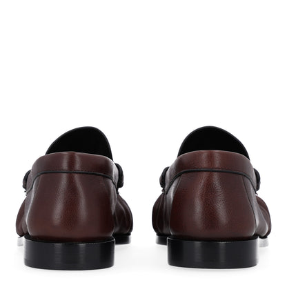 Saint Laurent Radiance Calfskin Le Loafer 15 Moccasin 36.5 Paris Brown 6 of 10