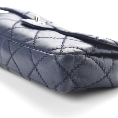 Chanel Lambskin Ultimate Stitch Flap Blue 6 of 9