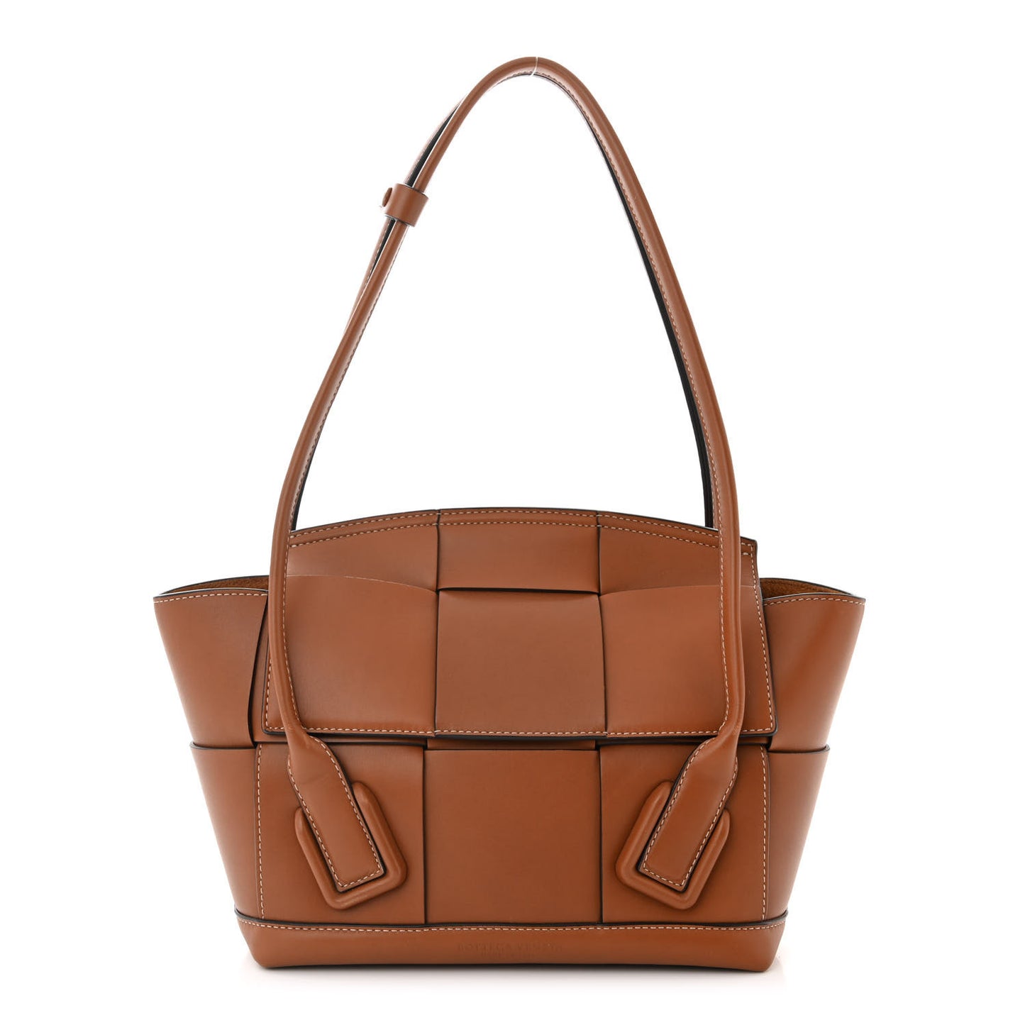 French Calfskin Maxi Intrecciato Arco 33 Wood