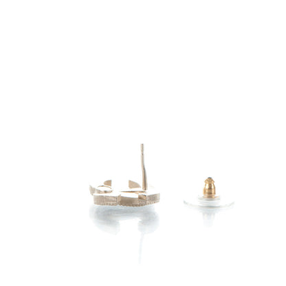 Chanel Pearl CC Earrings Gold 3 of 5