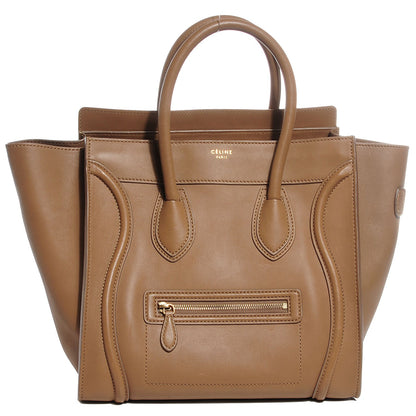 Celine Smooth Calfskin Mini Luggage Camel 1 of 8