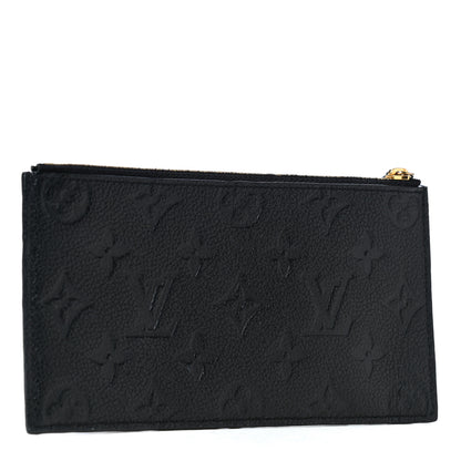 Louis Vuitton Empreinte Felicie Chain Wallet Zippered Insert Black 2 of 4