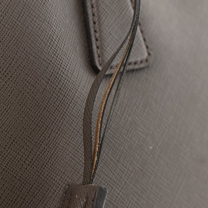 Prada Saffiano Medium Galleria Double Zip Tote Argilla 17 of 23