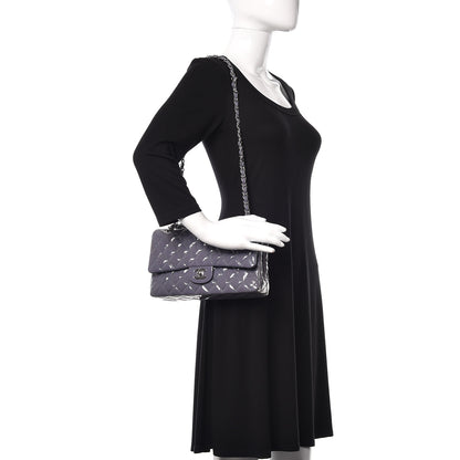 Chanel Patent Calfskin Quilted Medium Double Flap Light Purple 2 of 12