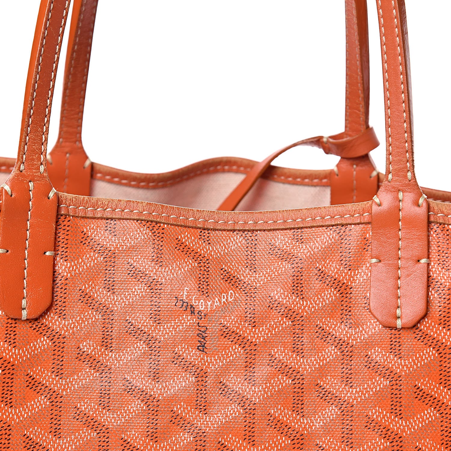 Goyard Goyardine Saint Louis PM Orange 18 of 23