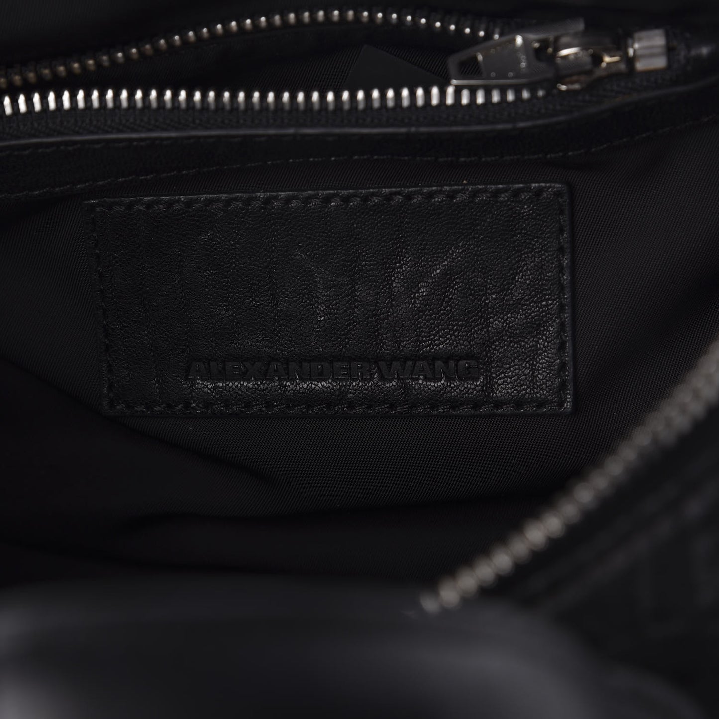 Pebbled Lambskin Mini Rockie Black Rhodium Hardware