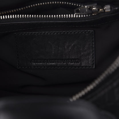 Alexander Wang Pebbled Lambskin Mini Rockie Black Rhodium Hardware 7 of 9