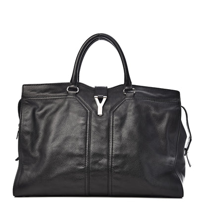 Saint Laurent Sheepskin Large Cabas ChYc Black 1 of 16