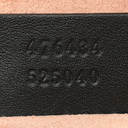 Gucci Calfskin Matelasse GG Marmont Belt Bag 85 34 Black 7 of 14