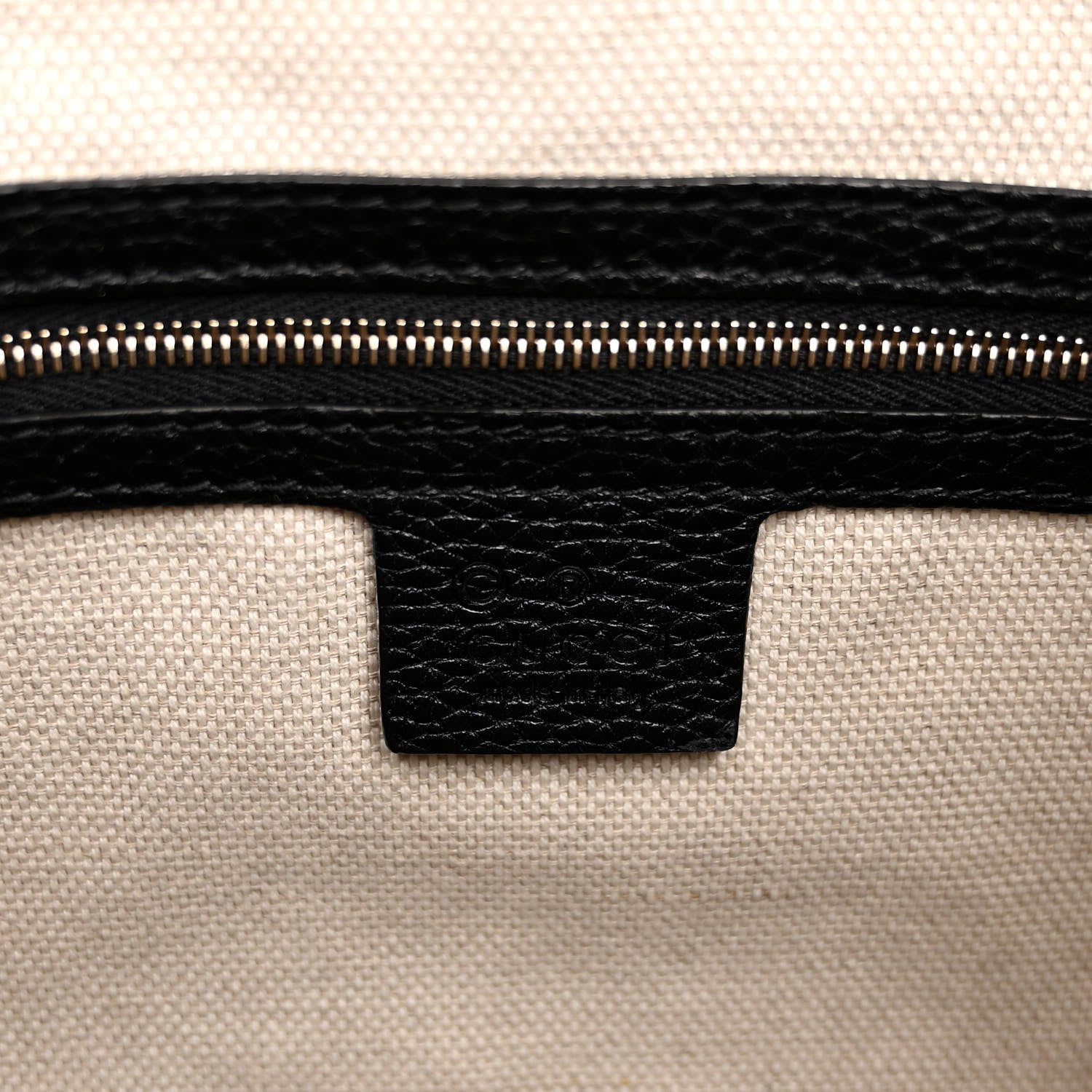 Gucci Pebbled Calfskin Large Soho Hobo Black 6 of 9