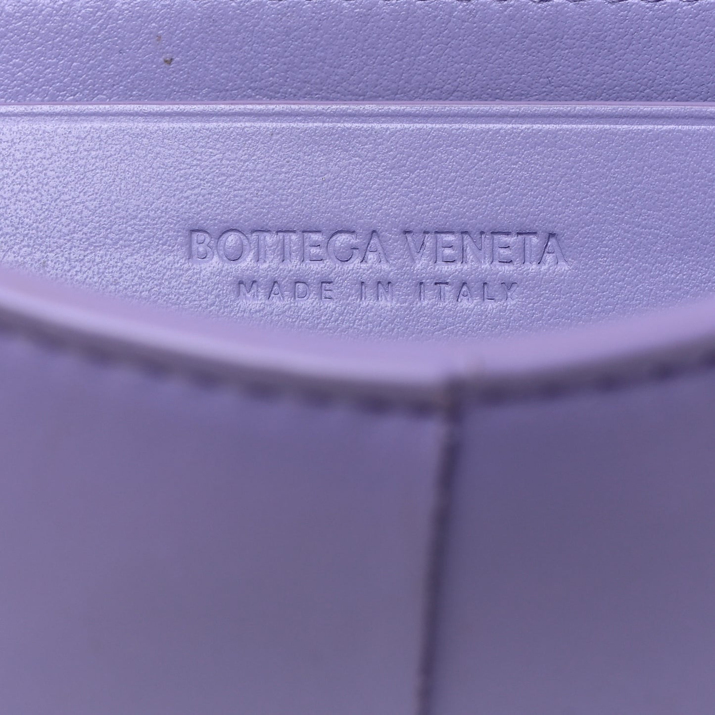 Nappa Maxi Intrecciato Flap Wallet Wisteria