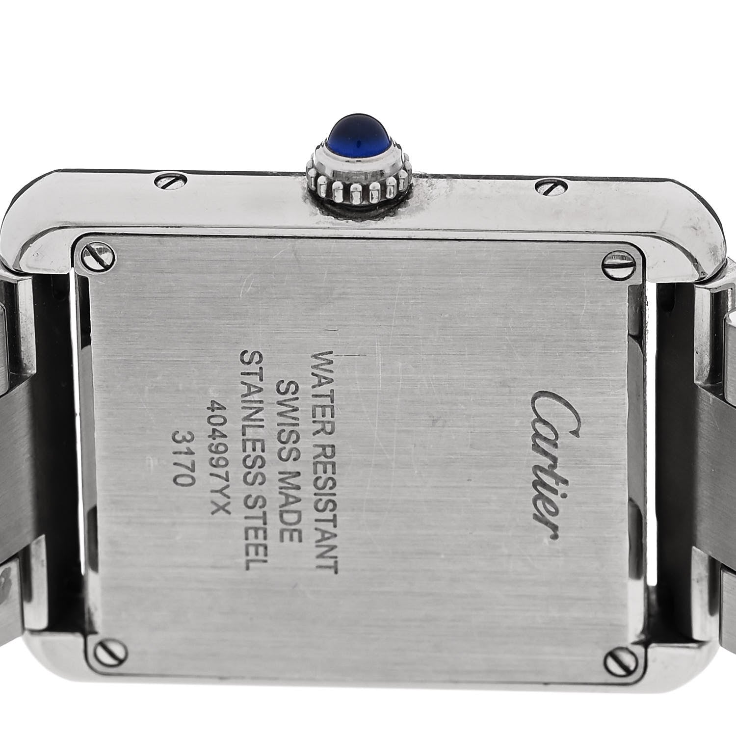 Cartier Stainless Steel 24mm Tank Solo Quartz Watch 4 of 6