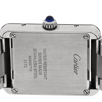 Cartier Stainless Steel 24mm Tank Solo Quartz Watch 4 of 6