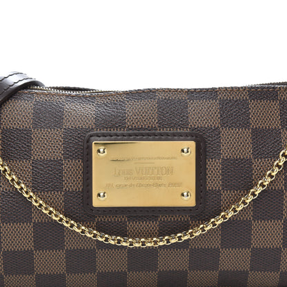 Louis Vuitton Damier Ebene Eva Clutch 9 of 11
